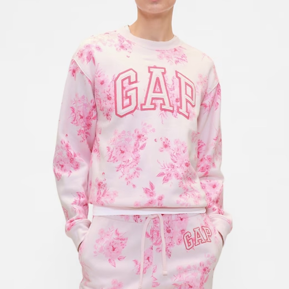 GAP Pink Floral Lounge Set - Picture 2 of 9